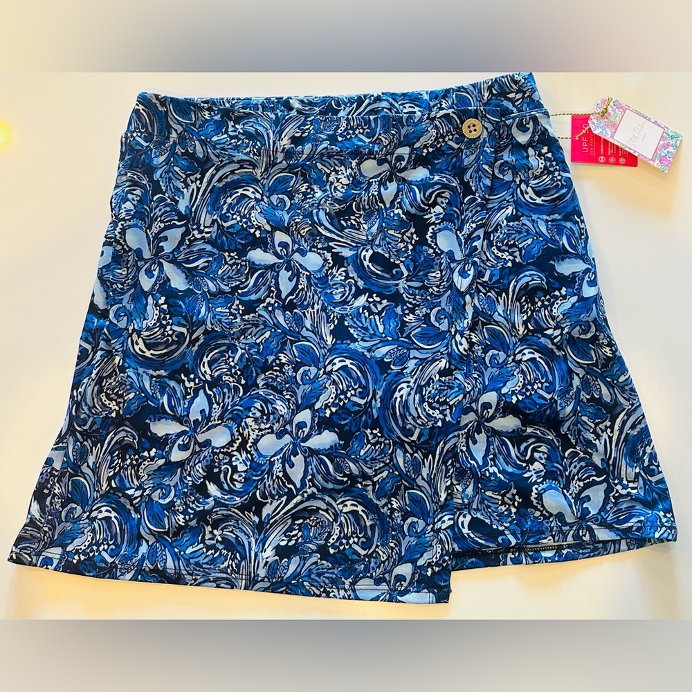 NWT Stella Parker Sport Golf Tennis Skort M Moisture Wicking Stretch UPF 50 $79